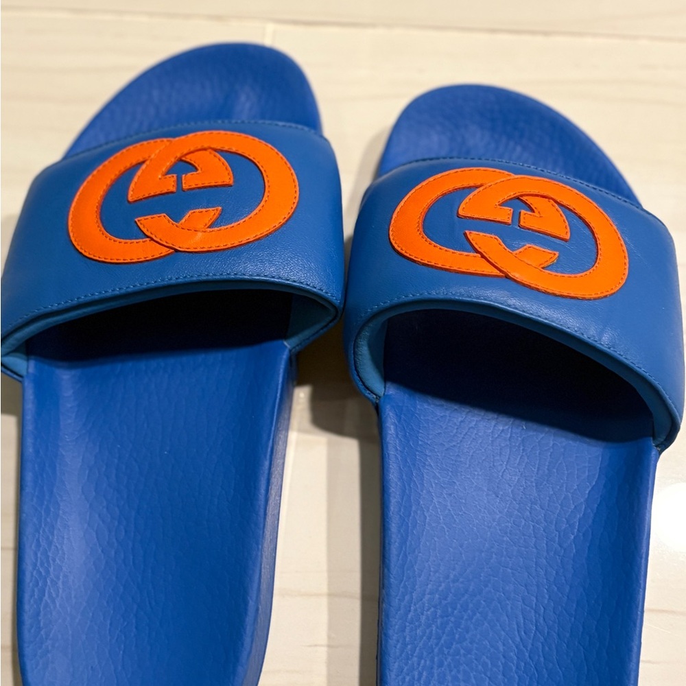 Gucci Blue  Slides